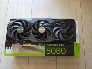 GRAFIKKARTE RTX 5080 PNY OC NVIDIA DLSS TOP ZUSTAND GARANTIE MIT RECHNUNG - Bild 1 von 6