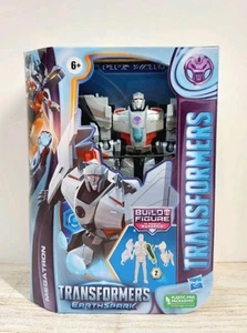 Figura de acción Hasbro Transformers EarthSpark Deluxe Class MEGATRON BAF Box Wear - Imagen 1 de 10