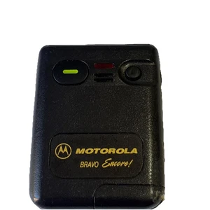 Buscador de pantalla digital Beeper vintage Motorola Bravo probado funciona HECHO EN EE. UU. - Imagen 1 de 15