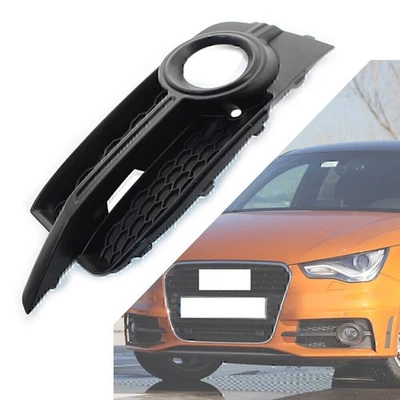 Honeycomb Front Bumper Fog Light Grille Left Blk For AUDI A1 8X 2011-2014 Foto 1 de 4