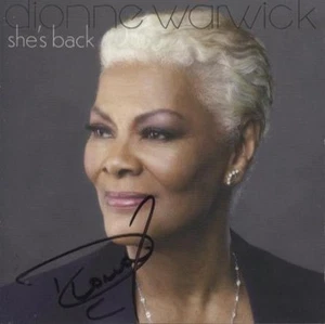 Dionne Warwick: She's Back 2-Disc MUSIC AUDIO CD soul funk pop! SIGNED AUTOGRAPH - Bild 1 von 1