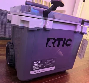 RTIC 22 Qt Ultra-Light Wheeled Cooler with Handle - Picture 1 of 4