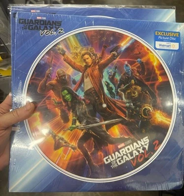 Guardians of the Galaxy Vol. 2 (Walmart Exclusive Picture Disc Vinyl) VG- READ - Image 1 of 2