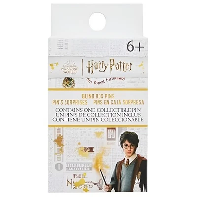 Loungefly Wb Harry Potter Stained Glass Blind Pin Set Collectable Novelty Brooch - Image 1 of 3