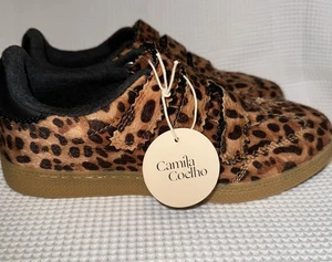 Zapatos de mujer Camila Coello con estampado animal, talla 7 1/2 - Imagen 1 de 8
