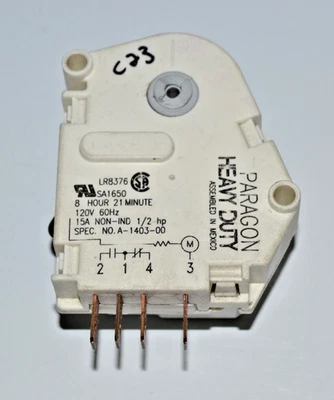 PARAGON LR8376, SA1650, S68233 ТАЙМЕР РАЗМОРАЖИВАНИЯ 120 В 60 Гц. 8 часов 21 мин. F-1401-00 - Изображение 1 из 3