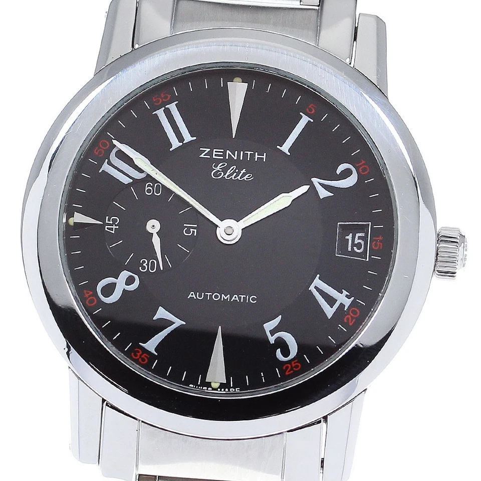 ZENITH elite 01/02.0450.680 Small seconds black Dial Automatic Men's_819370 - Image 1 of 4
