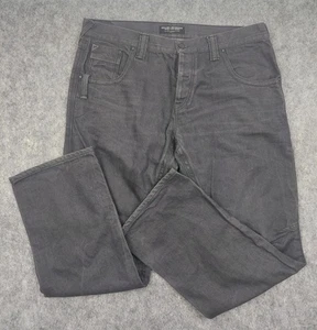 Jack & Jones Core Workwear Boxy Loose Fit 36/32 Black Denim Button Jeans - Picture 1 of 12