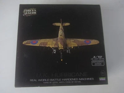 FORCES OF VALOR: U. K. Hurricane Royale Air Force, 1:72. 85060. Die Cast Metal. - Bild 1 von 4