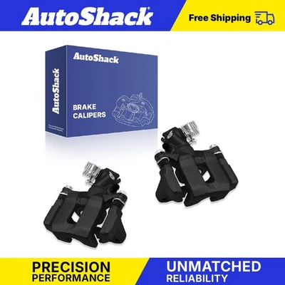 Rear Brake Calipers Black for 2013-2018 Acura ILX 2006-2015 Honda Civic - Image 1 of 4