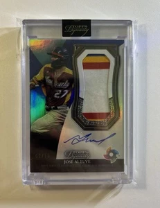 2023 Topps Dynasty Baseball Jose Altuve WBC Auto Game Used Relic /10 Astros - Picture 1 of 2