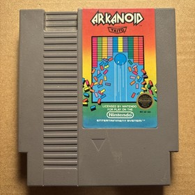 Arkanoid (Nintendo Entertainment System, NES, 1987) Taito TESTED