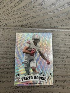 Emeka Egbuka 2023 Leaf Prized Metal Rookie /25 RC Buccaneers - Picture 1 of 2
