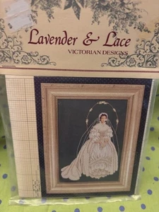 Lavender and Lace Victorian Designs I THEE WED Cross Stitch Pattern New - Picture 1 of 3