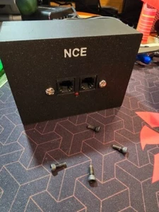 Improved-NCE  3D printed stand alone Power Cab box  with CAB Built in face Panel - Picture 1 of 5