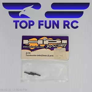 HPI A179 Turnbuckle 4-40x23mm (2) For B34 Touring Car - Picture 1 of 1