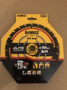 Dewalt DT10302 Corded Circular Saw Blade 184 x 16 x 24T Extreme Framing DWE560 - Picture 1 of 2