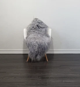 Luxury Icelandic sheepskin rug | sheepskin rug | soft silky long wool #C222 - Picture 1 of 10