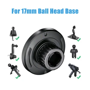 Universal Magnet Head for MagSafe Car Phone Holder 17mm Ball Joint Magnetic - Picture 1 of 11