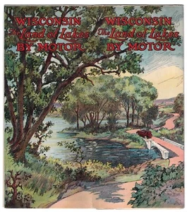 Wisconsin. The Land of Lakes by Motor. - Foto 1 di 2