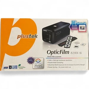 Plustek OpticFilm 8200i Ai Film Scanner 7200dpi avec infrarouge et logiciel - Photo 1/6