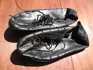 Pair Of Vintage Antique Cinelli Milano Cycling Shoes Size 2 & 3 - Picture 1 of 8