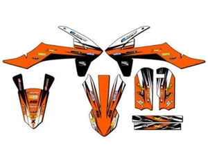 2016-2018 SX 50 Velocity Naranja Senge Gráficos Kit Compatible Con KTM - Picture 1 of 10
