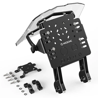 CNC Adjustable GPS Mount Bracket For Husqvarna 701 Enduro Supermoto 2016-2024 - Image 1 of 4