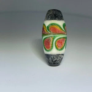 Middle Eastern Ancient to Antique Glass Bead, Intact, Make offer! - Foto 1 di 8