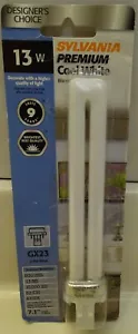 Sylvania 13W Premium Cool White GX23 2-Pin Sockel 800 Lumen 4100K - Bild 1 von 2
