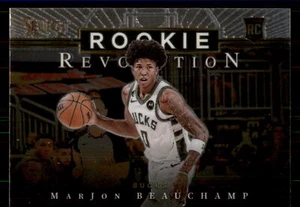 MarJon Beauchamp 2022-23 Panini Select #30 Rookie Revolution Milwaukee Bucks - Picture 1 of 2