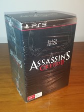 Assassins Creed 2 Black Edition PS3 Limited Collectors edition EZIO Statue Xbox