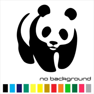 Panda Bear Sticker Vinyl Decal - Cute Animal Art Car Window Bumper - Picture 1 of 17