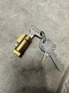 OEM Genuine Piaggio Vespa Lock Cylinder With Keys Neiman Made in Germany - Picture 1 of 5