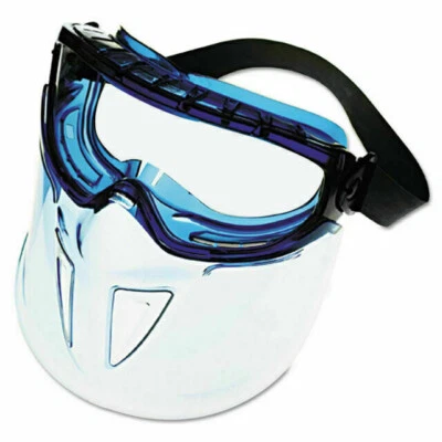 Protector facial serie V90, marco azul, lente transparente, Kleenguard / Jackson Safety Foto 1 de 4