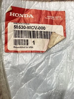NEW Honda OEM Part 50530-MCV-000 SIDE STAND BAR free shipping BM7 Foto 1 de 2