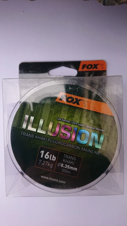 Fox illusion trans khaki fluorocarbon mainline  - Image 1 of 1