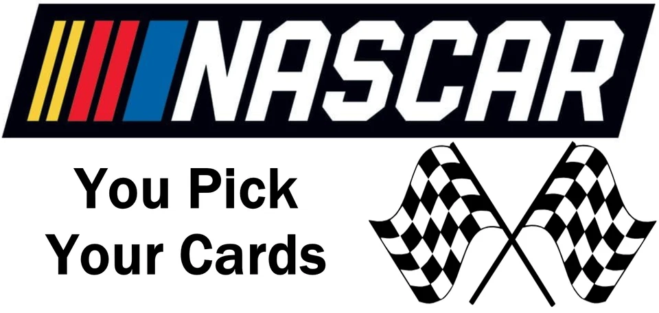 You Pick Your Cards🔥 NASCAR Base Relic #'d Auto Refractor Racing Card Selection - Image 1 of 1