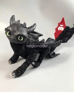 How to Train Your Dragon Toothless Model Toy Limited Gift Handmade - Picture 1 of 3