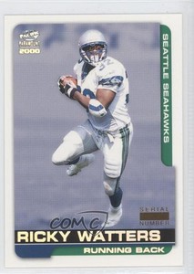 2000 Pacific Paramount Holo Silver Missing Serial Number Ricky Watters #224