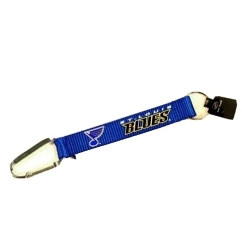 NHL St. Louis Blues Premium 2-sided Carabiner Clip Keychain Combo Hockey Cover