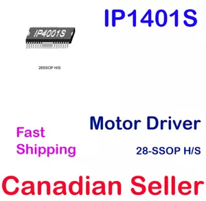 IP4001 DMOS Microstepping Motor Driver w/ Thermal Protection IC 28-SSOP - Foto 1 di 1