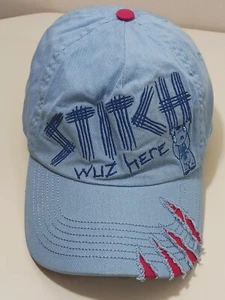Disney Parks Lilo & Stitch 'stitch Wuz Here' Distressed Hat Youth Adjustable  - Picture 1 of 13