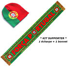 BONNET + ECHARPE PORTUGAL no drapeau maillot fanion scarf bufanda sciarpa