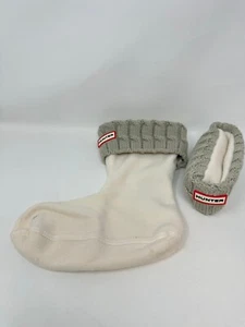 Calcetines cortos Hunter con cable de 6 puntadas - M, gris (3416), I1 (A1095T) - Imagen 1 de 4