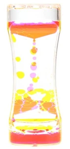 Liquid Motion Bubbler (Yellow Pink) - Picture 1 of 1