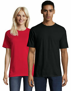 Hanes Men's Big & Tall T-Shirt Tee Beefy-T Crewneck Short Sleeve Cotton LT-4XLT