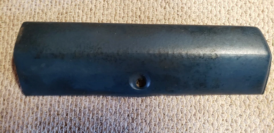 1968 69  DODGE CORONET PLYMOUTH ROADRUNNER NON RALLYE DASH GLOVE BOX DOOR BLUE  - Image 1 of 4