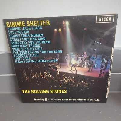 THE ROLLING STONES - GIMME SHELTER 1970 1st UK VINYL LP DECCA SKL5101 P-2W/P-2W - Image 1 of 4