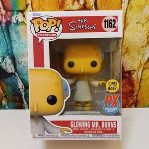 Funko The Simpsons Glowing Mr. Burns Pop! Vinyl Figur - PX Exclusive Pop Protec - Bild 1 von 7